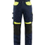 Werkbroek 1556 - Donker marineblauw/High Vis Geel