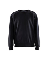 Sweatshirt 3580 - Zwart/Medium grijs