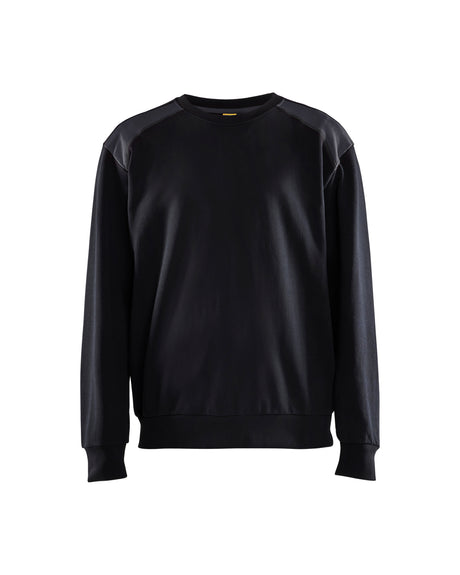 Sweatshirt 3580 - Zwart/Medium grijs