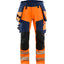 Werkbroek High-Visibility 1122 - High Vis Oranje/Marineblauw