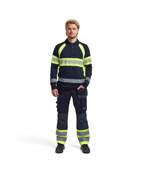 Poloshirt Multinorm Vlamvertragend High-Visibility 3438