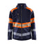 Softshell Jack High-Visibility 4494 - Marineblauw/Oranje
