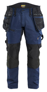 Werkbroek STRIKER - Donker marineblauw/Zwart