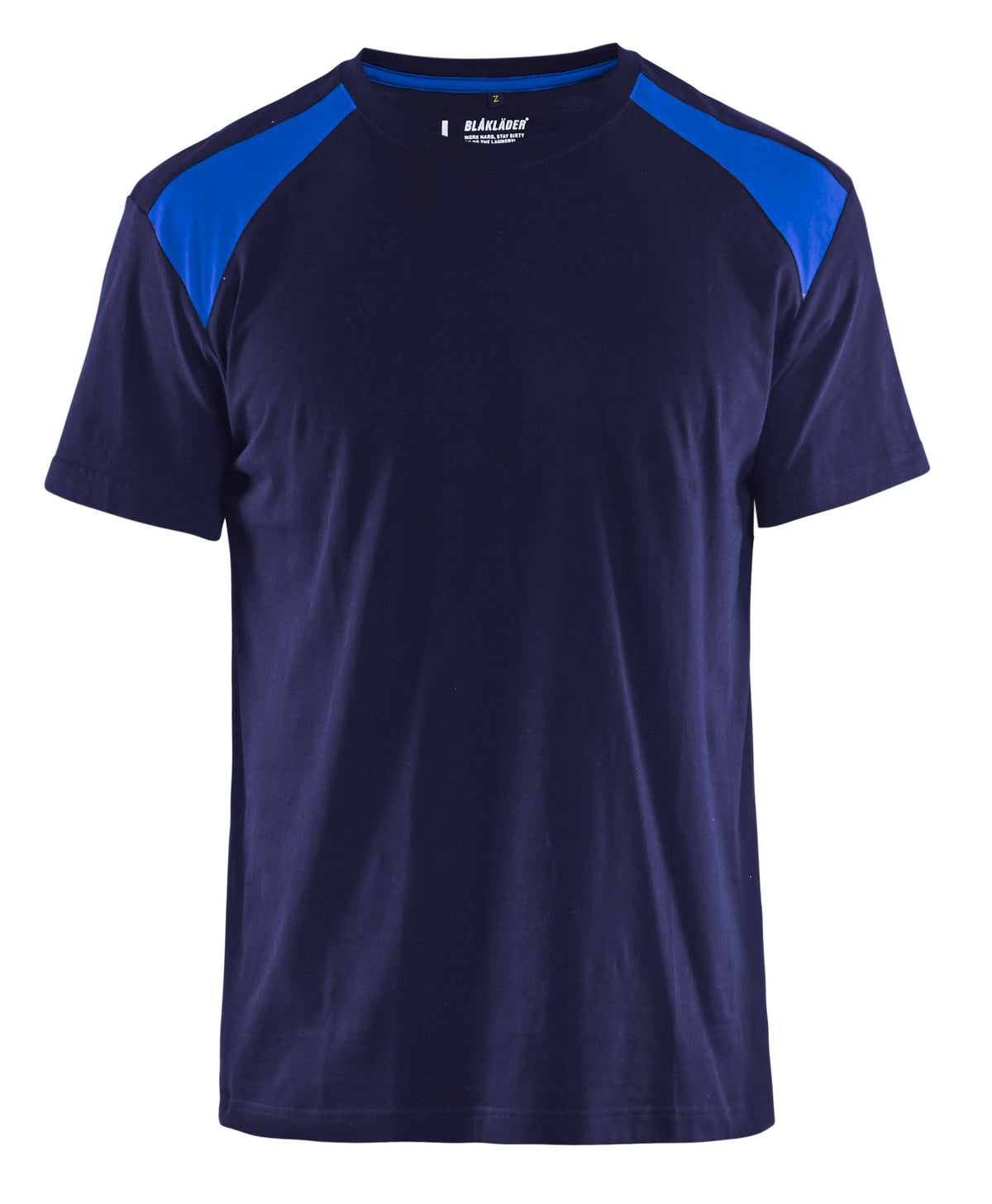 T-shirt Industrie 3379 - Marineblauw/Korenblauw