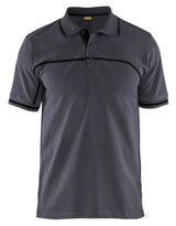 Poloshirt 3389 - Medium grijs/Zwart