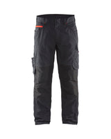 Service Werkbroek Stretch 1495 - Zwart/Rood