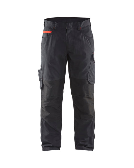 Service Werkbroek Stretch 1495 - Zwart/Rood