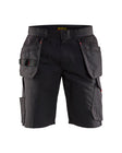 Service short 1494 - Zwart/Rood