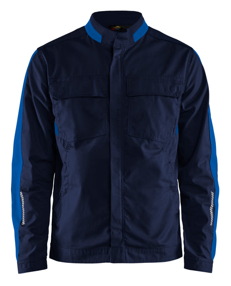 Industriejack Industrie 4444 - Marineblauw/Korenblauw