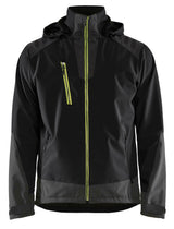 Softshell Jack 4749 - Zwart/High Vis Geel