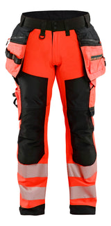 Werkbroek High-Visibility 1820 - High Vis Rood/Zwart