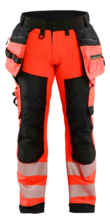 Werkbroek High-Visibility 1820 - High Vis Rood/Zwart