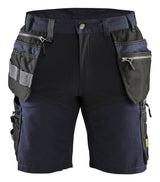 Werkshort 1598 - Donker marineblauw/Zwart