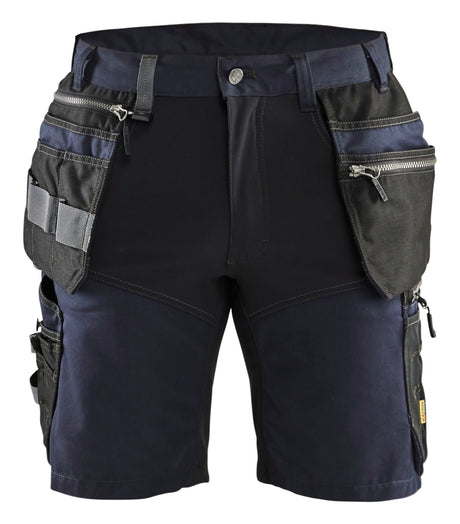 Werkshort 1598 - Donker marineblauw/Zwart