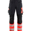 High-Visibility Werkbroek 1126 - Zwart/High Vis Rood