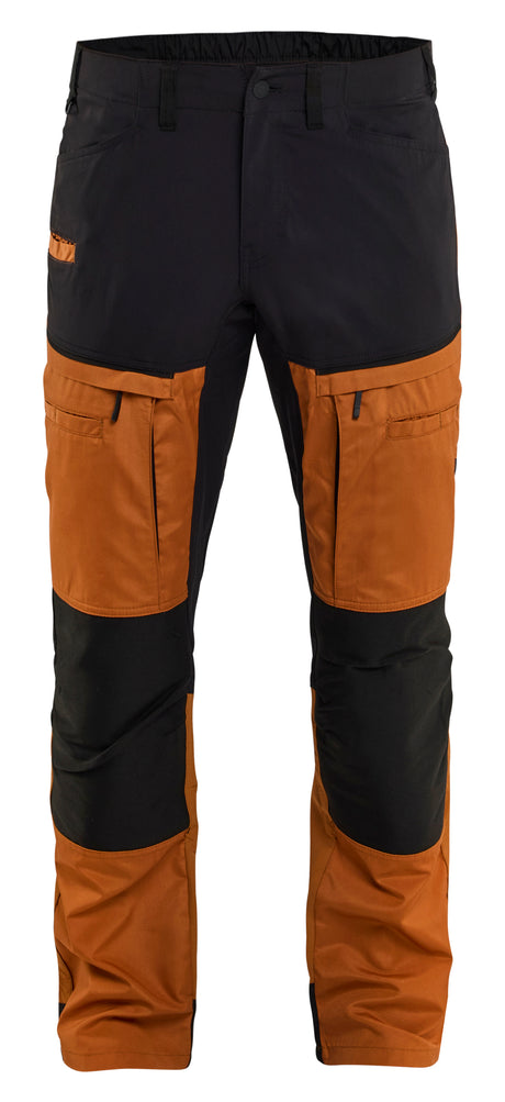 Service Werkbroek Stretch 1456 - Roest/Zwart