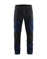 Service Werkbroek Stretch 1456 - Donker marineblauw/Zwart