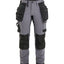 Werkbroek Dames 7121 - Medium grijs/Zwart
