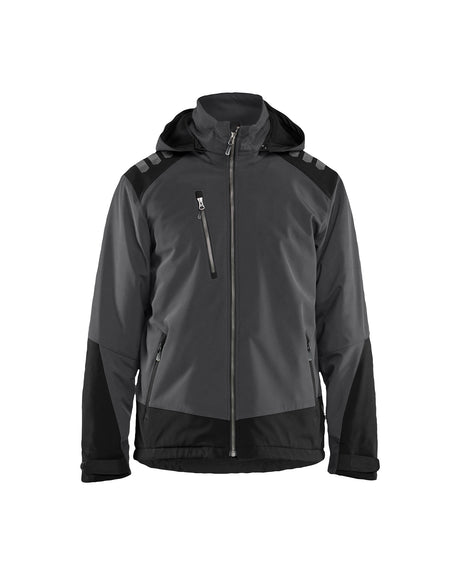 Softshell jack 4750 - Donkergrijs/Zwart