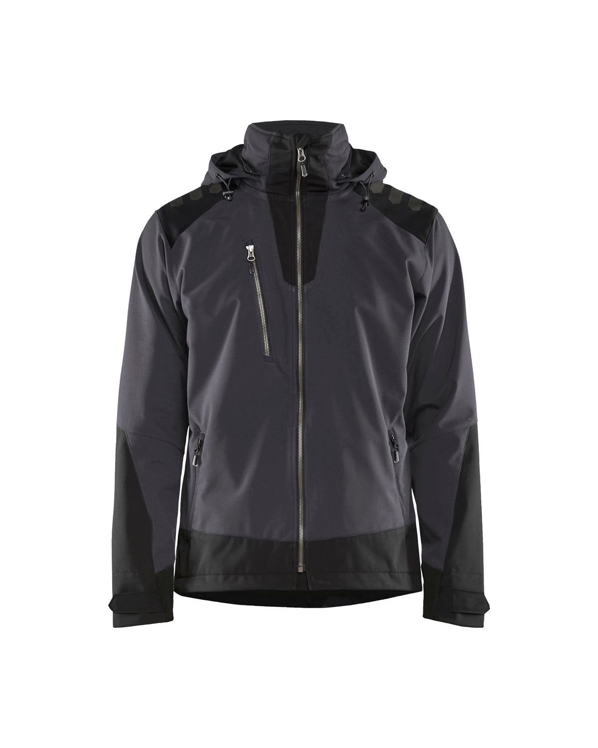 Softshell Jack 4749 - Donkergrijs/Zwart