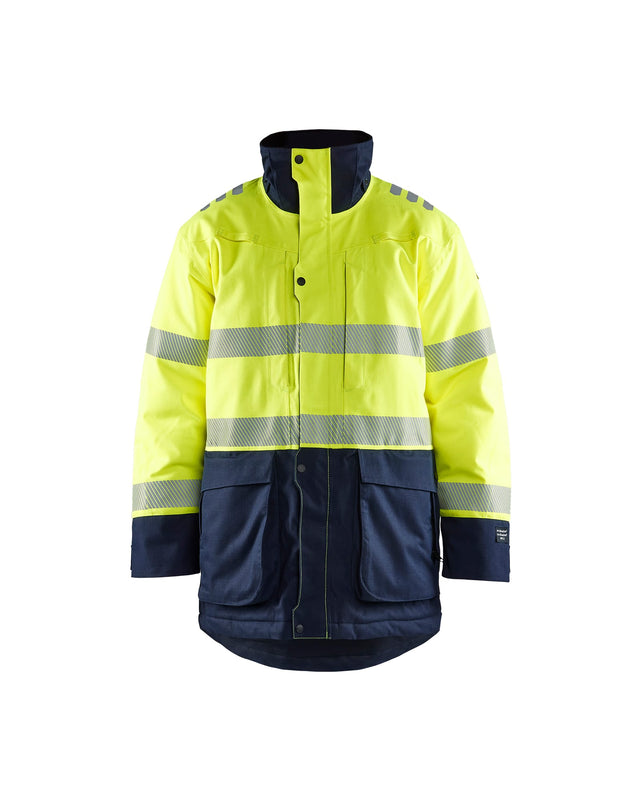 Winterparka High-Visibility Multinorm Vlamvertragend 4527