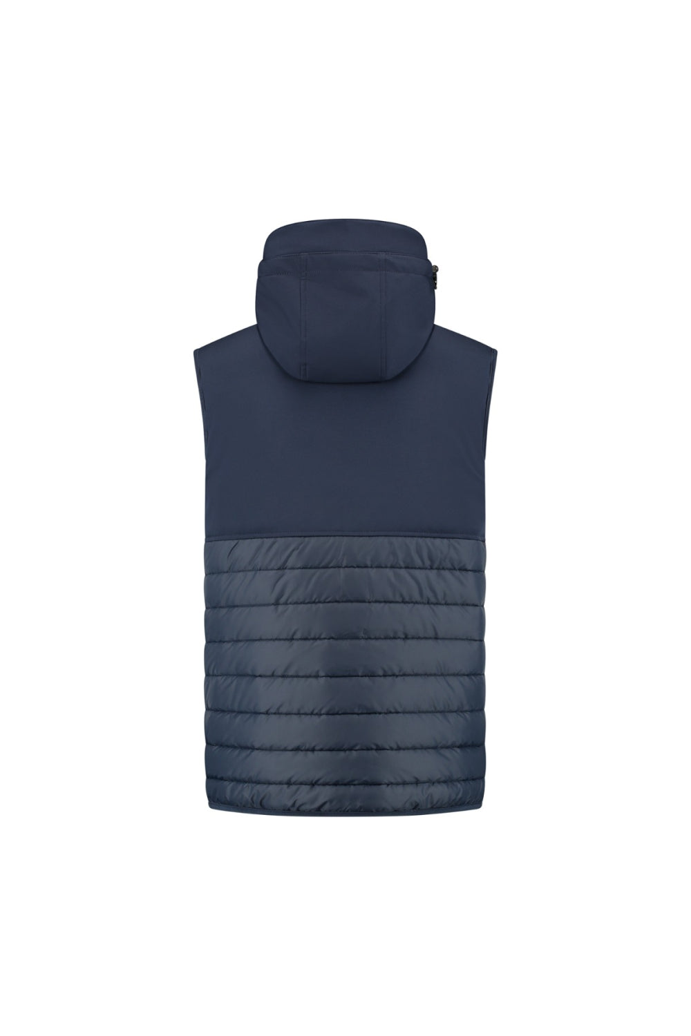 Gevoerde bodywarmer met capuchon Barton - Donkerblauw