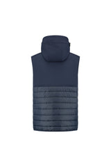 Gevoerde bodywarmer met capuchon Barton - Donkerblauw