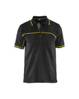 Poloshirt 3389 - Zwart/High Vis Geel