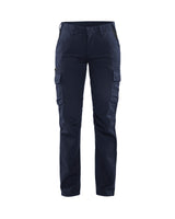Industrie Werkbroek Stretch Dames 7144 - Donker marineblauw/Zwart
