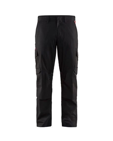 Werkbroek Industrie 1448 - Zwart/Rood