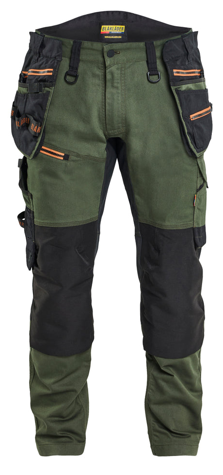 Werkbroek STRIKER - Woudgroen/Roest