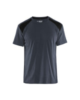T-shirt Industrie 3379 - Donkergrijs/Zwart