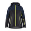 Shell Jack STRIKER Dames - Donker marineblauw/High Vis Geel