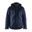 Winterjas 4484 - Donker marineblauw/High Vis Geel