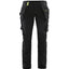 Werkbroek Dames 7192 - Zwart/High Vis Geel