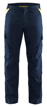 Werkbroek Industrie 1448 - Donker marineblauw/High Vis Geel