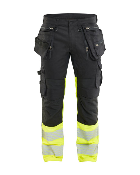Werkbroek High-Visibility 1130 - Zwart/High Vis Geel