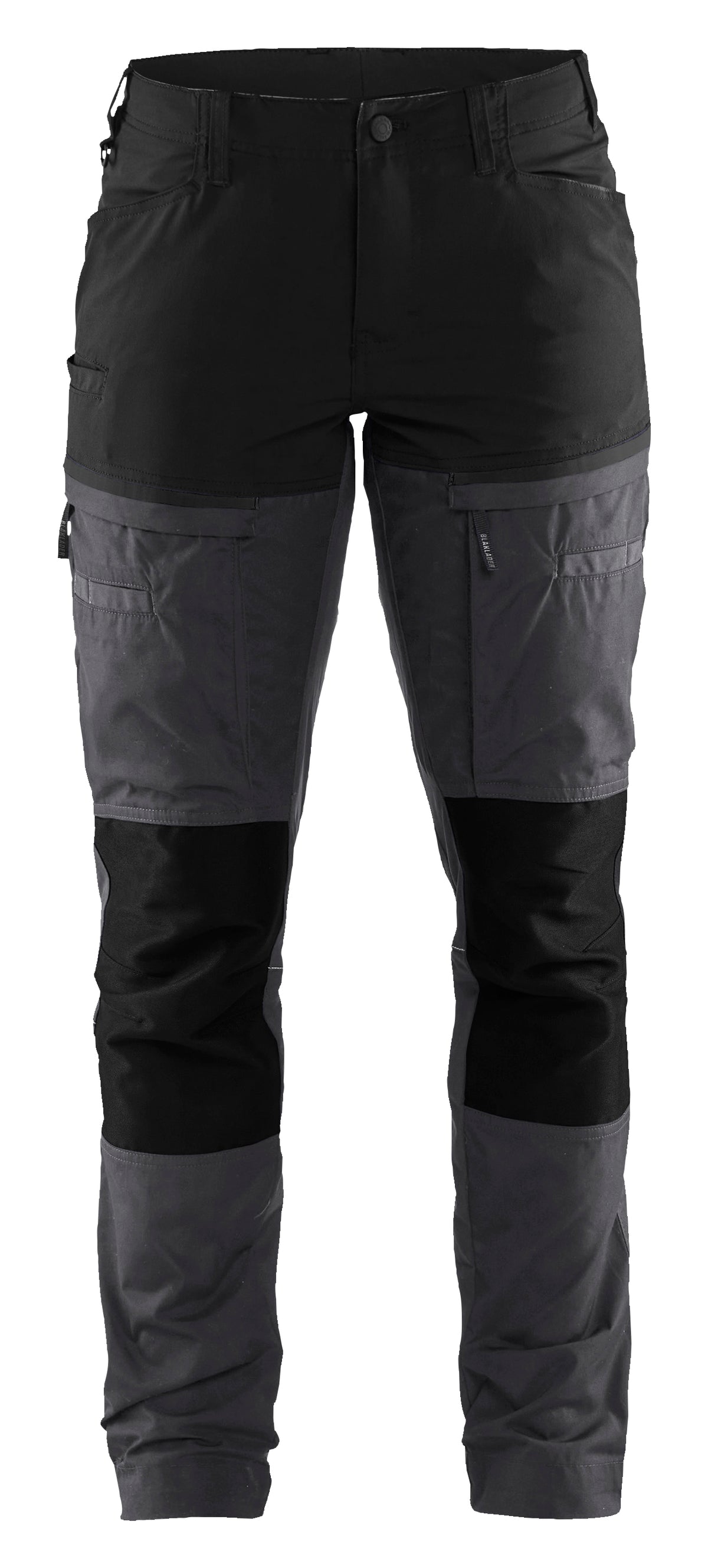 Service Werkbroek Stretch Dames 7166 - Medium grijs/Zwart