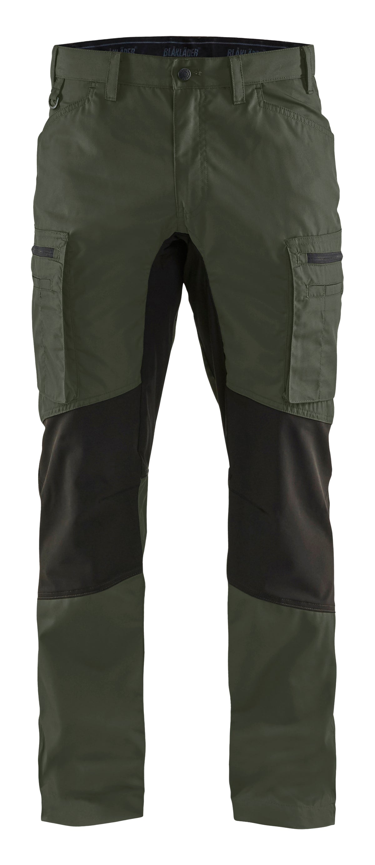 Service werkbroek stretch 1459 - Army groen/Zwart