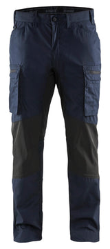 Service werkbroek stretch 1459 - Donker marineblauw/Zwart