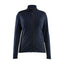 Microfleecevest Dames 4766 - Donker marineblauw/Zwart