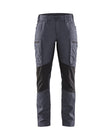 Service werkbroek Stretch Dames 7159 - Grijs/Zwart