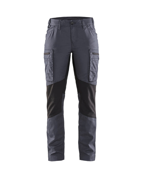 Service werkbroek Stretch Dames 7159 - Grijs/Zwart