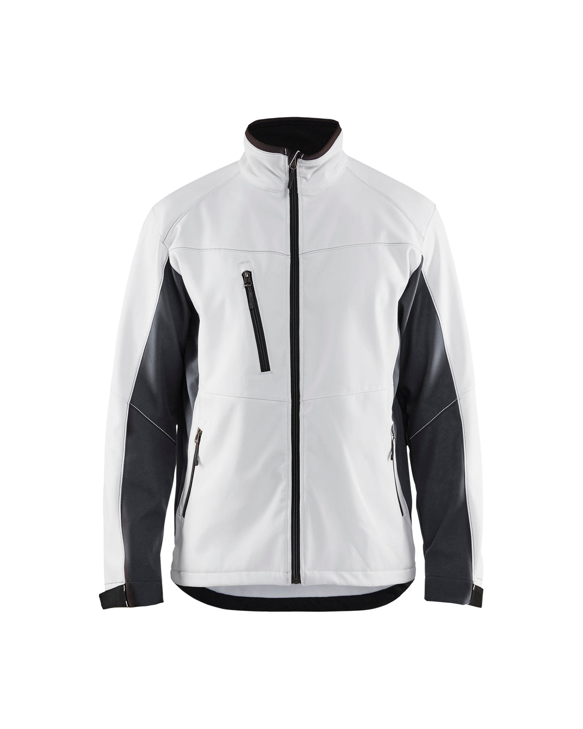 Softshell Jack 4950 - Wit/Donkergrijs