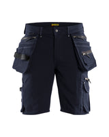Werkshort 1988 - Donker marineblauw/Zwart