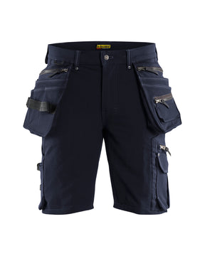 Werkshort 1988 - Donker marineblauw/Zwart