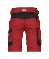 Werkshort Axis - Rood/Zwart