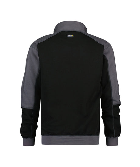 Sweater Basiel - Zwart/Cementgrijs