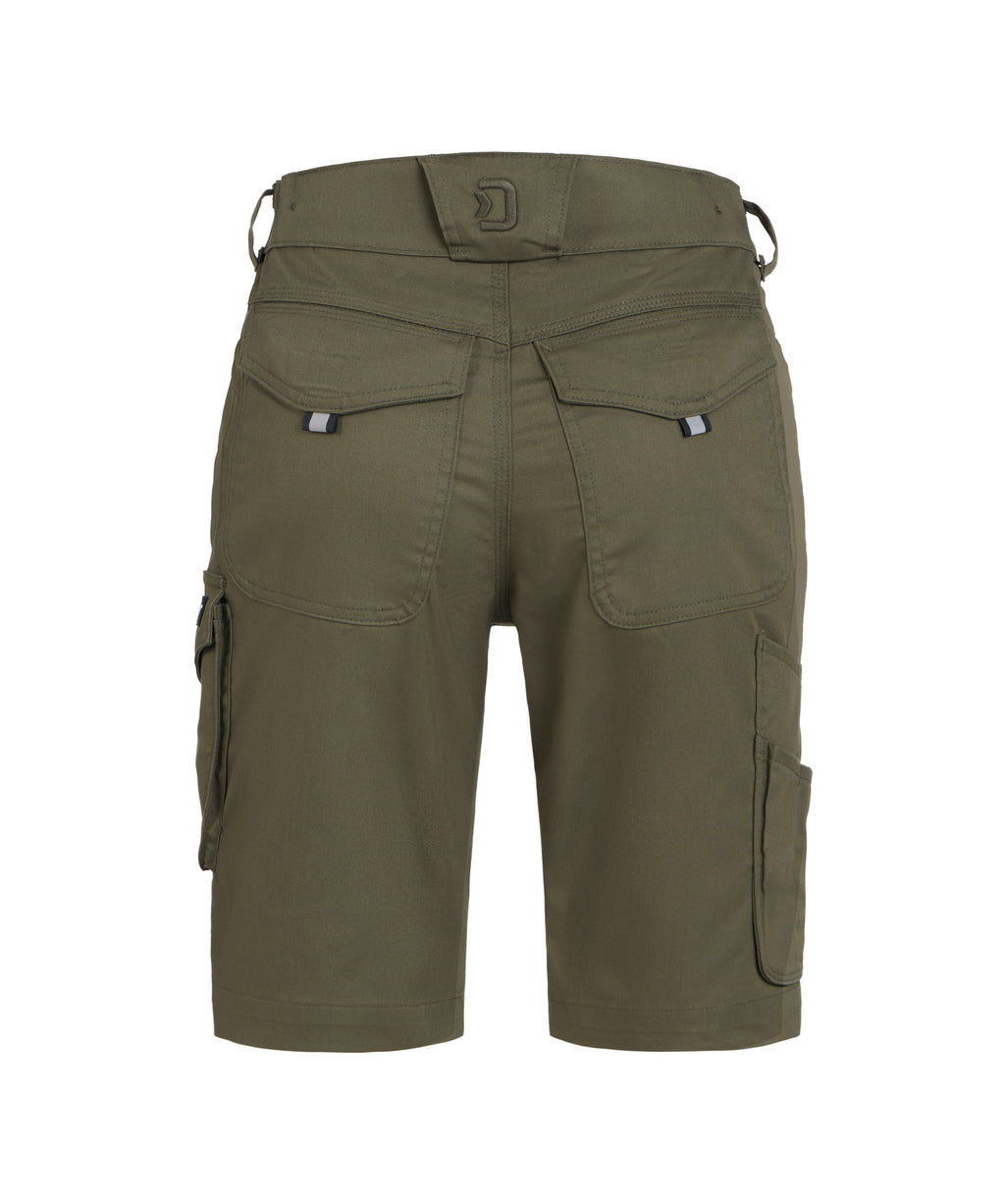 Werkshort Botta Flex Dames - Kakigroen