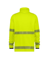 High-Visibility Midlayerjacket Camden - Fluogeel/Cementgrijs